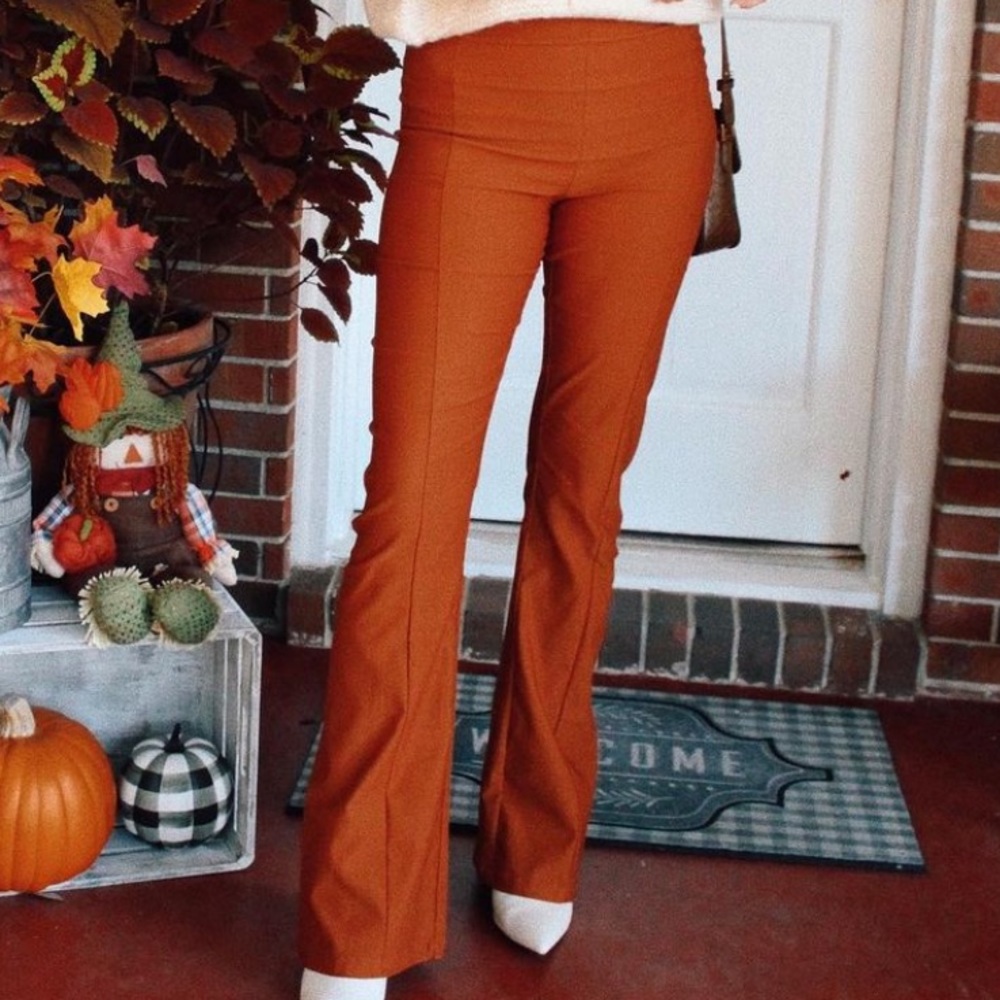 Brand new cognac color pants